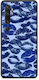 Smartfits Blue Lipstick Kisses Xiaomi Mi Note 10 10 Pro Θήκη