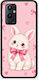 Smartfits White Bunny Pink Bows Oneplus 9 Pro Θήκη