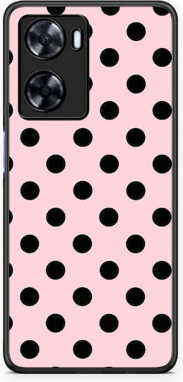 Smartfits Black Polka Dots on Pink Oppo A57s A77s A77 Case