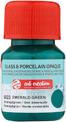 Glass & Porcelain Paint Art Creation Opaque 30ml 6023 Emerald Green Glass & Porcelain Paint Art Creation Opaque 30ml 6023 Emerald Green