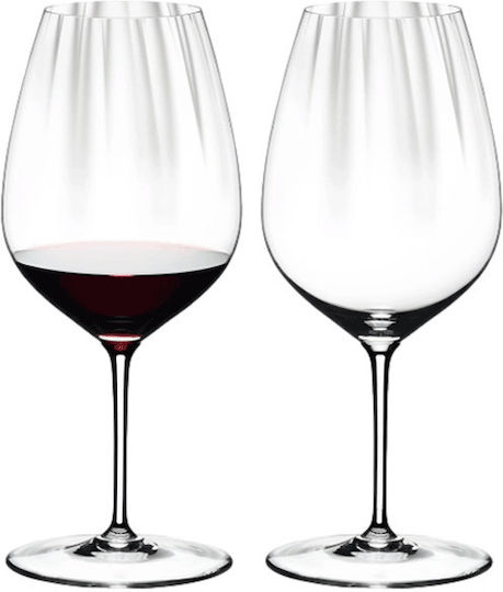 Riedel Σετ Ποτήρια Κρασιού Γυάλινα Κόκκινο 2τμχ