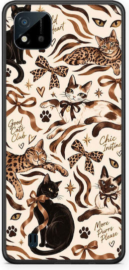 Smartfits Калъф Wild Cats Animal Print Collage за Realme C11 2021 C20