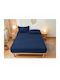 Kraft World Double Sheet 200x240cm Dark Blue BES-KAX200-Dark Blue