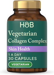 Holland & Barrett Vegetarischer Kollagen-Komplex für die Hautgesundheit mit Vitamin C und Hyaluronsäure 30 Kapseln