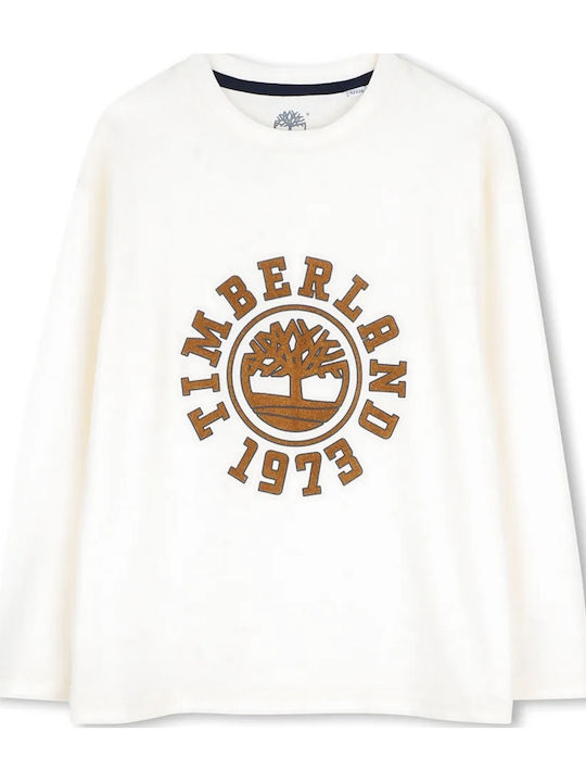 Kinder-Langarmshirt in Offwhite