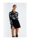 Long Sleeve Women's Shirt Black