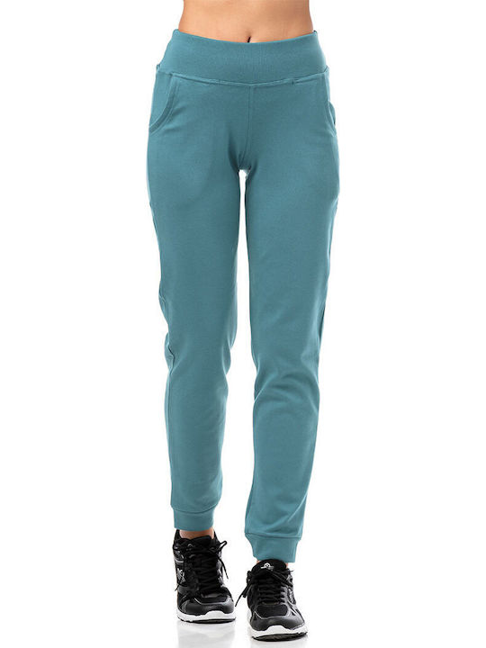 Bodymove Pantaloni de trening Albastru Deschis