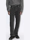 Men's Straight Jeans Aged Black