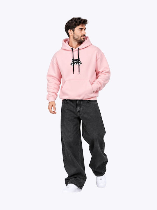 American Stars Παντελόνι Τζιν Baggy Μαυρο