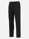 Glänzende Jogginghose Black