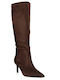 Wildleder Damenstiefel Braun