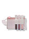 X's & O's Lip Makeup Set with Toiletry Bag 3 Pieces