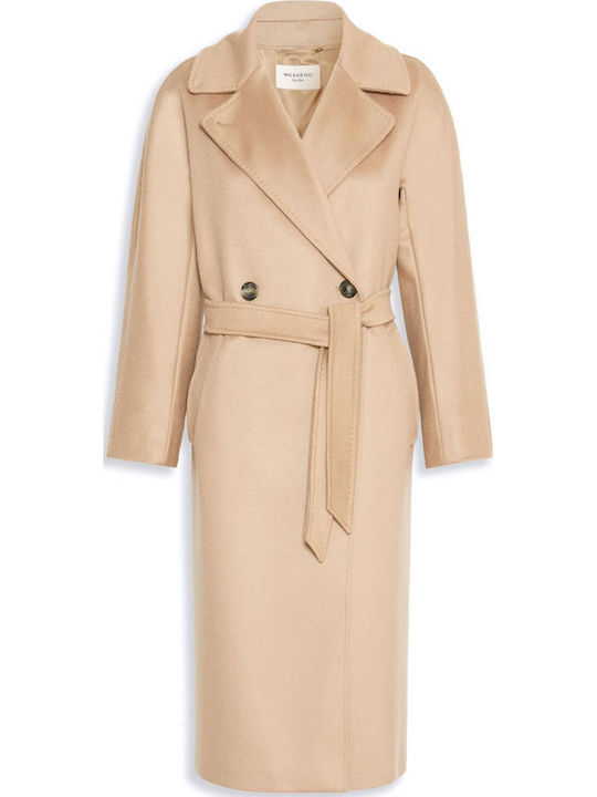 Weekend Maxmara Дамско палто в бежов цвят