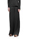 Damen-Stoffhose Schwarz