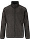 Herren-Fleecejacke Dark Grey Melange