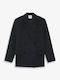 Grace & Mila Langer Doppelreihiger Damenblazer Dark Blue