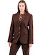 Baziana Damenblazer Braun
