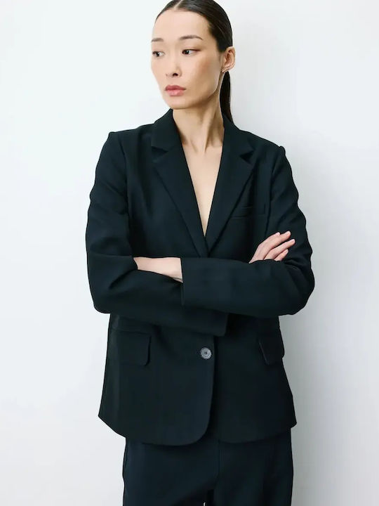 Grace & Mila Langer Damenblazer Dark Blue Grace & Mila Langer Damenblazer Dark Blue