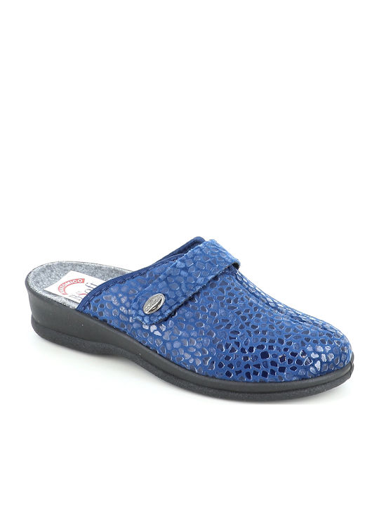 B-Soft Anatomische Winter-Damenhausschuhe Blau ...