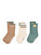 Little Dutch Kids' Socks Safari Friends Multicolour 3 Pairs