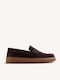 Leather Men's Loafers in Brown