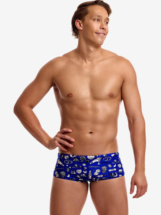Funky Trunks Sidewinder Men's Swim Shorts Blue