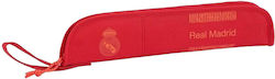 Real Madrid C.f Flute Case Polyester Red 2l Handle
