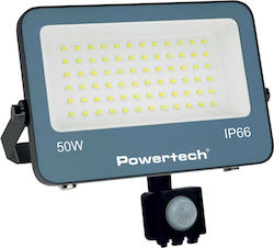 Powertech Προβολέας 50W Στεγανός 4000K Powertech Προβολέας 50W Στεγανός 4000K