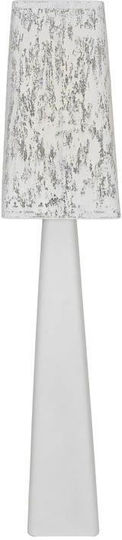 Fylliana Fl640459 Floor Lamp H131xL28cm with E27 Lamp Socket White