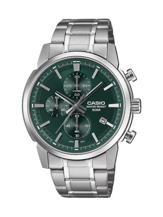 Casio Herrenarmbanduhr 42 mm Chronograph mit Ba...