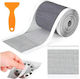 Plastic Shower Drain with Size 7x7cm Grey