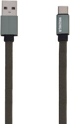 Tekmee Cablu USB-C tată - USB-A 18W Negru 1 m