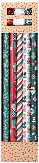 Koopman Weihnachtliches Geschenkpapier 70 cm