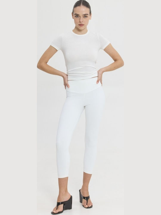 Women's Sports Polo Blouse White