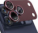 Orso Rotating Lens Filter Full Cover Kameraschutz mit Bordeauxrotem Rahmen für iPhone 17 Pro Max