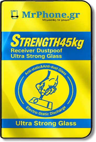 Προστασία Οθόνης Iphone Duo Tempered Glass Privacy Strength 45kg