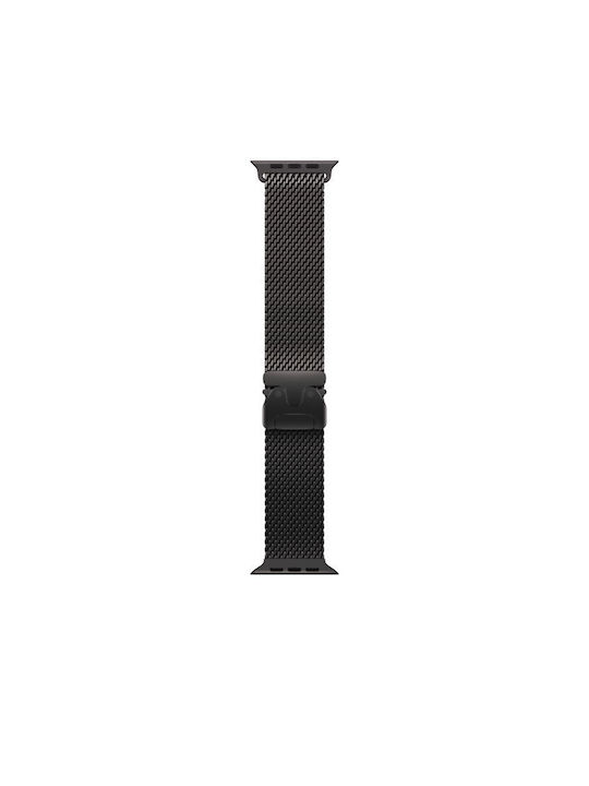 Apple Milanese Loop 49mm Black Titanium Large