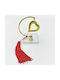 Giannopoulos Tabletop Heart Lucky Charm Made of Metal 2027 5x5cm