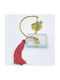 Giannopoulos Tabletop Pomegranate Charm Made of Metal 2027 5x5cm