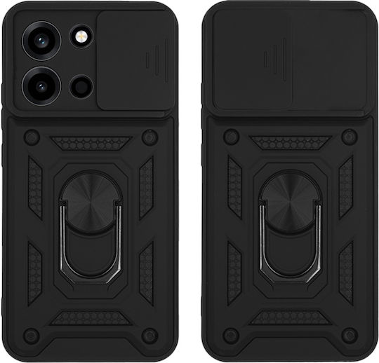 Sonique Ring Armor Campro Case for OnePlus Nord 6 5G Black