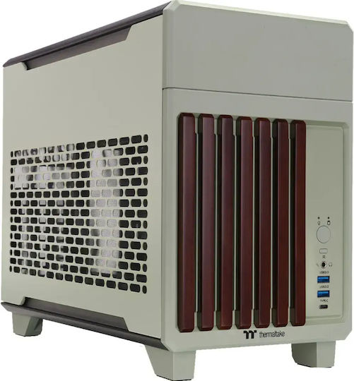 TR100 Ws Mini Tower Carcasă PC Verde