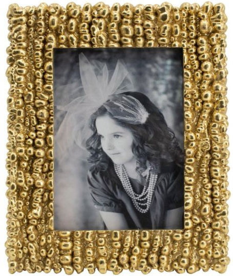 Interni Oggi Plastic Photo Frame with Gold Frame