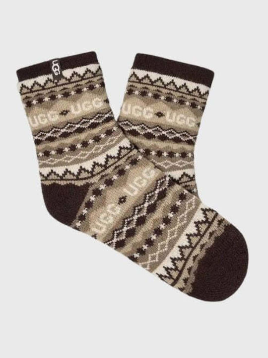 UGG Șosete Monocrome de Damă Uggisle Coffee Gro...