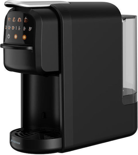 PRΕΜ-40588 Αυτόματη Μηχανή Espresso 1400W Πίεσης 20bar Μαύρη 400588
