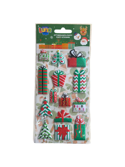 Luna Christmas Stickers 10x22cm (Various Designs)