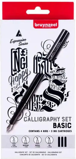 Calligraphy Pen Set With 8 Replacement Nibs