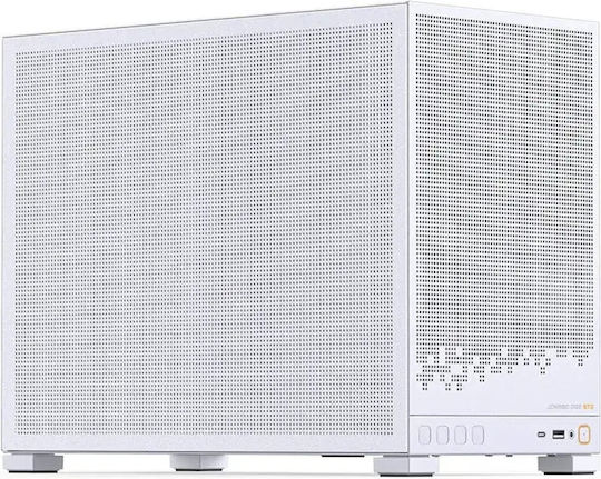 D32 STD Mesh Mini Tower Computer Case White