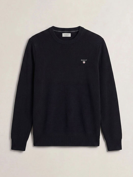 Gant Πουλόβερ Μακρυμάνικο Black