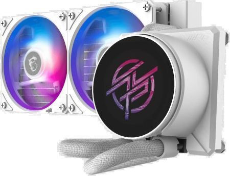 MPG CoreLiquid AIO CPU Liquid Cooling with 3 120mm Fans White