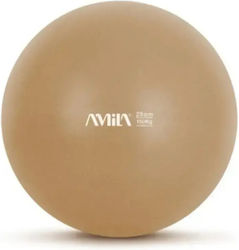AMILA Μπάλα Pilates 0.18kg σε Χρυσό Χρώμα